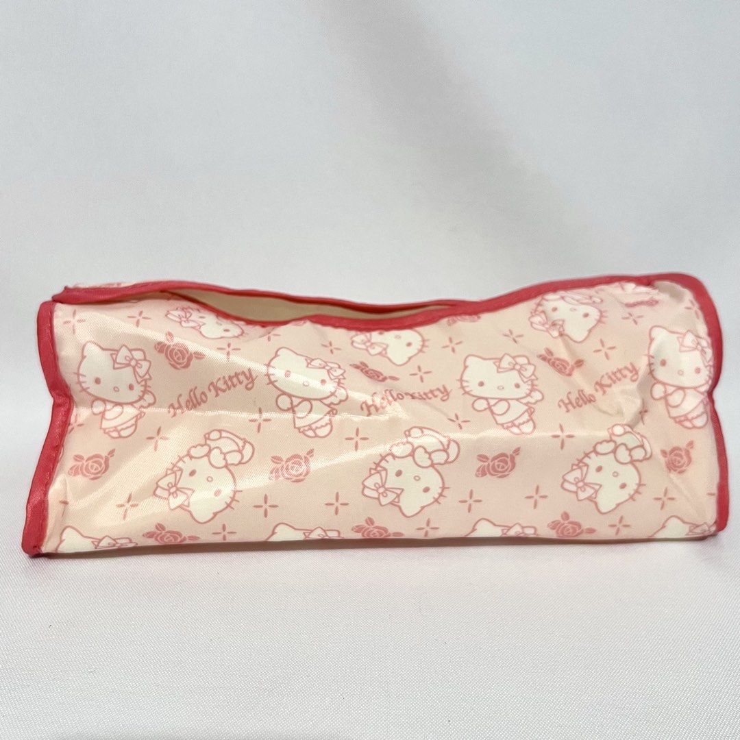 Sanrio Hello Kitty Tissue Box Cover 24x7x12cm - Php 200 (Category: Storage Boxes & Baskets) located in Davao. Submitted by pandorastoybox (Listing ID 1457490290, Image 1). Description: Sanrio Hello Kitty Tissue Box Cover 24x7x12cm - Php 200.