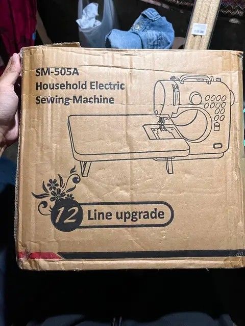 Sewing Machine (Category: Other Home Appliances) located in Manila. Submitted by justthriftright. (Listing ID 1457424757, Image 1). Description: selling my sewing machine with freebies almost 2months palang nasakin diko masyado nagagamit as new pa condition may vid din ako na umaandar/pinapaandar ko yung machine 1k fix plus sf rfs: diko magamit gamit mejo naging busy nadin.