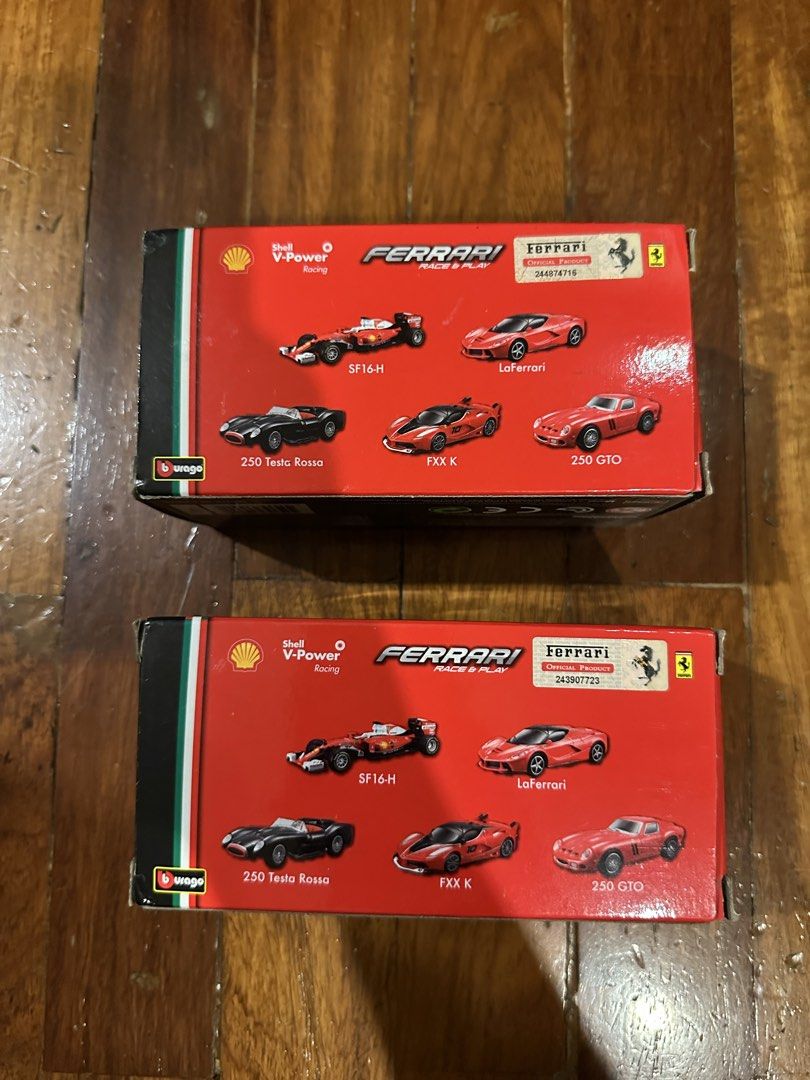 Shell V-Power Ferrari Race 250 GTO Diecast Cars, Hobbies & Toys, Toys ...