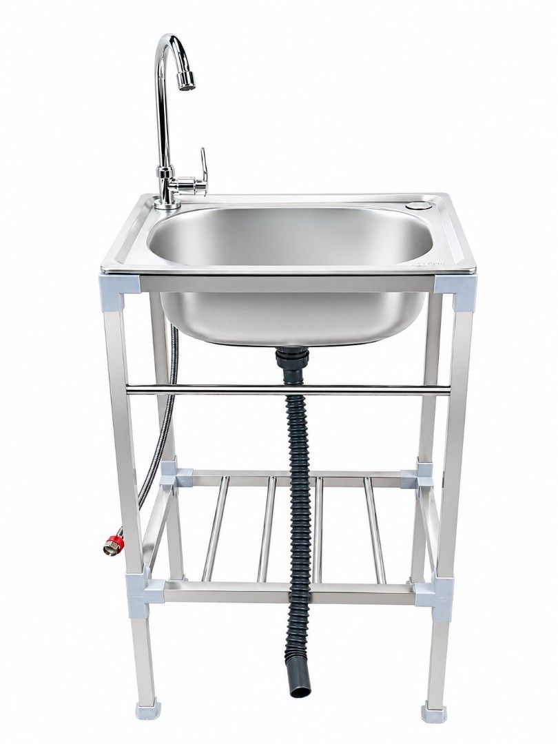 sink with faucet set stainless (Category: Dishwasher) located in Manila. Submitted by asstditems (Listing ID 1457396259, Image 1). Description: .