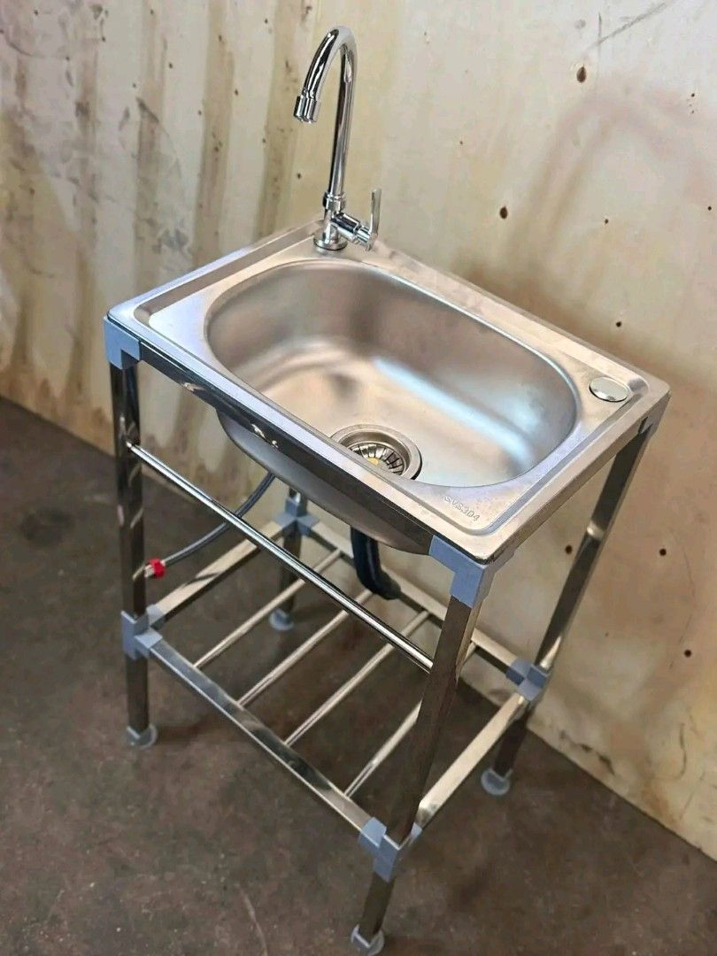 sink with faucet set stainless (Category: Dishwasher) located in Manila. Submitted by asstditems (Listing ID 1457396259, Image 2). Description: .