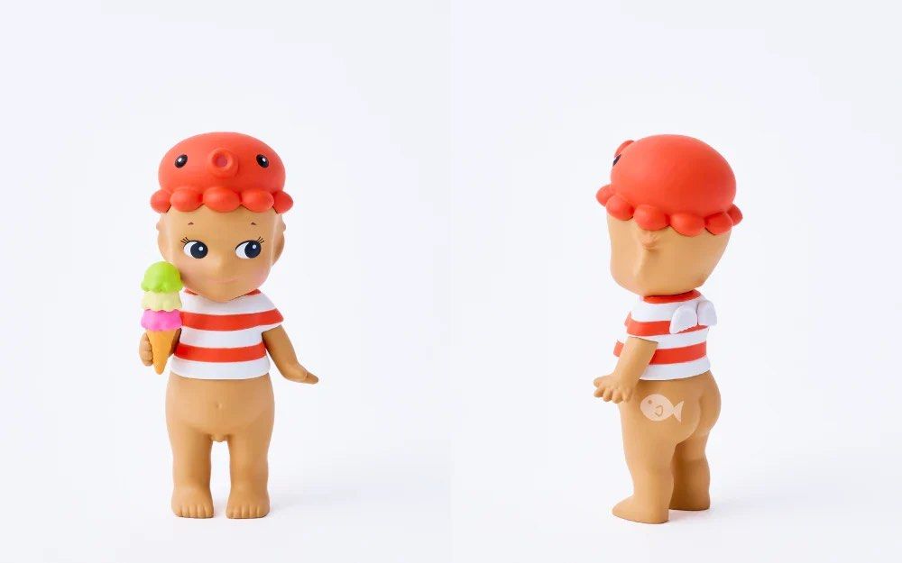Sonny Angel Summer series-Octopus (Category: Designer & Blind Box Toys) located in Pasig City. Submitted by clarsethsof.ph (Listing ID 1457394554, Image 3). Description: Condition-used for display only nakalagay lang case. -good condition & original -no flaws -with its original box & unsealed foil rfs: decluttering.