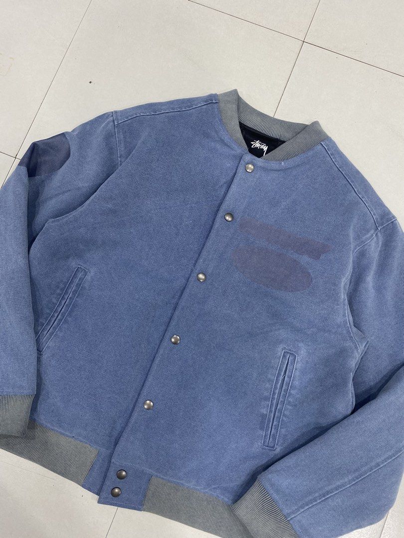 Stussy Varsity Jacket (Category: Coats, Jackets and Outerwear) located in Caloocan City. Submitted by alexahvaldez (Listing ID 1457507532, Image 3). Description: NEGO 23 / 27 LIKE NEW NO ISSUE .