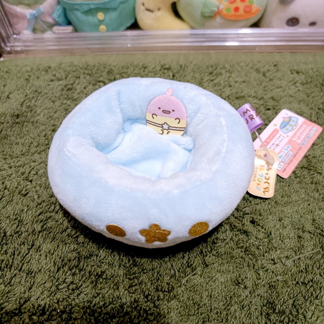 Sumikko Gurashi Spaceship for Tenori (Category: Designer & Blind Box Toys) located in Mandaluyong City. Submitted by elle_ssiii (Listing ID 1457478276, Image 1). Description: - brand new with paper tag - can fit 1 tenori - Tapioca tenori is not included, for reference only.