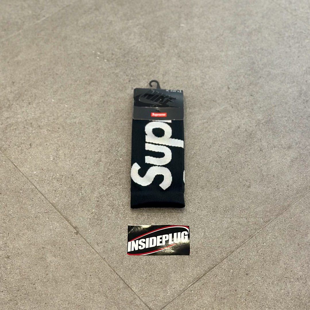 Supreme SS21 Nike Lightweight Crew Socks Blac (Category: Socks) located in Quezon City. Submitted by inside_plug (Listing ID 1457368166, Image 1). Description: For Sale Supreme SS21 Nike Lightweight Crew Socks Black Brandnew Dm us to purchase.