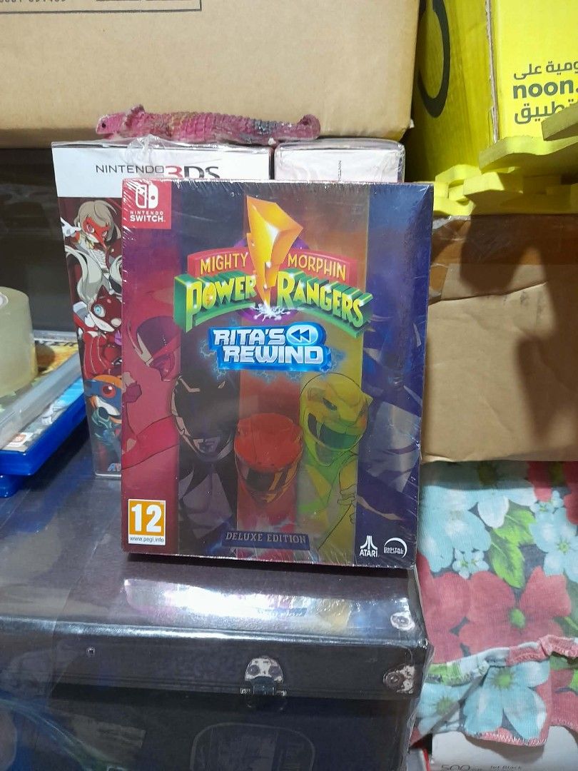 Switch Power Rangers Rita's Rewind Deluxe Edition (Category: Nintendo) located in Valenzuela. Submitted by retrogears (Listing ID 1457470135, Image 1). Description: Brand new Sealed. *may seal tear lang sa top portion but the item is still sealed overall..