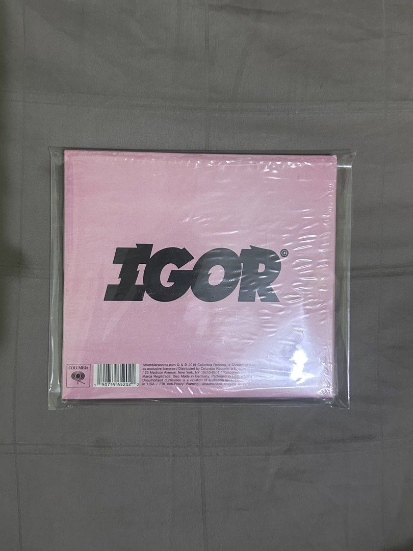 Tyler, The Creator IGOR Digipak Cd (Category: Vinyls) located in Kuala Lumpur. Submitted by aimn54 (Listing ID 1457504691, Image 2). Description: - Tyler, The Creator IGOR CD -Open but never play.