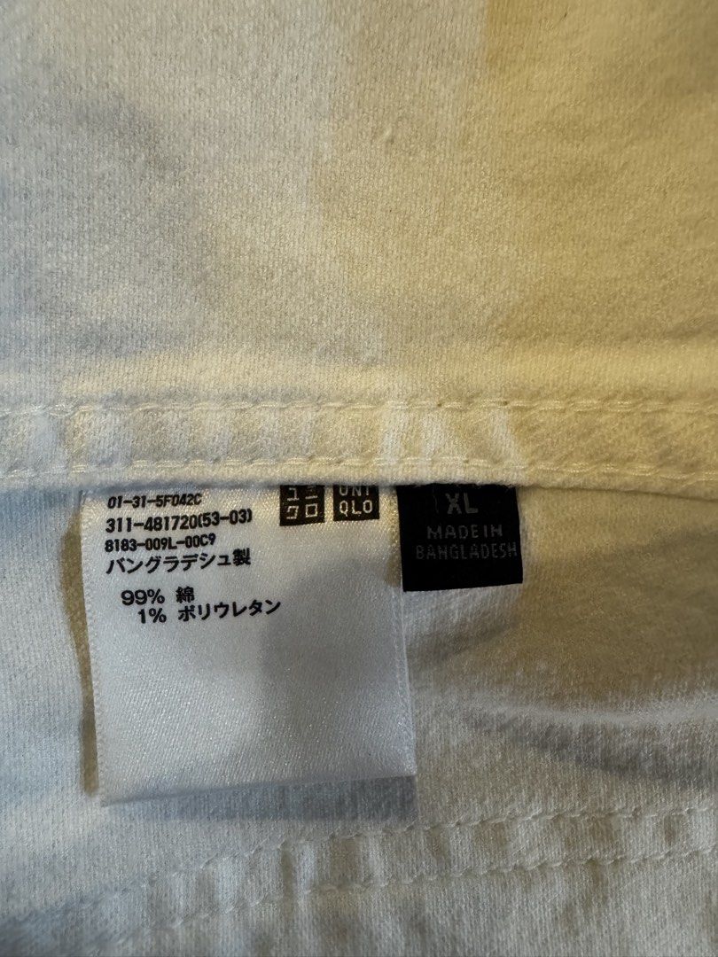 UNIQLO Work Jacket Beige Cotton Blend Size XL (Category: Coats, Jackets and Outerwear) located in Manila. Submitted by andreidevon (Listing ID 1457463323, Image 3). Description: Bought from Japan as pasalubong sakin, kaso too big, haven’t used sinukat lang and natambak na sa cabinet ko Bnew price is 2490, and selling for 1400.