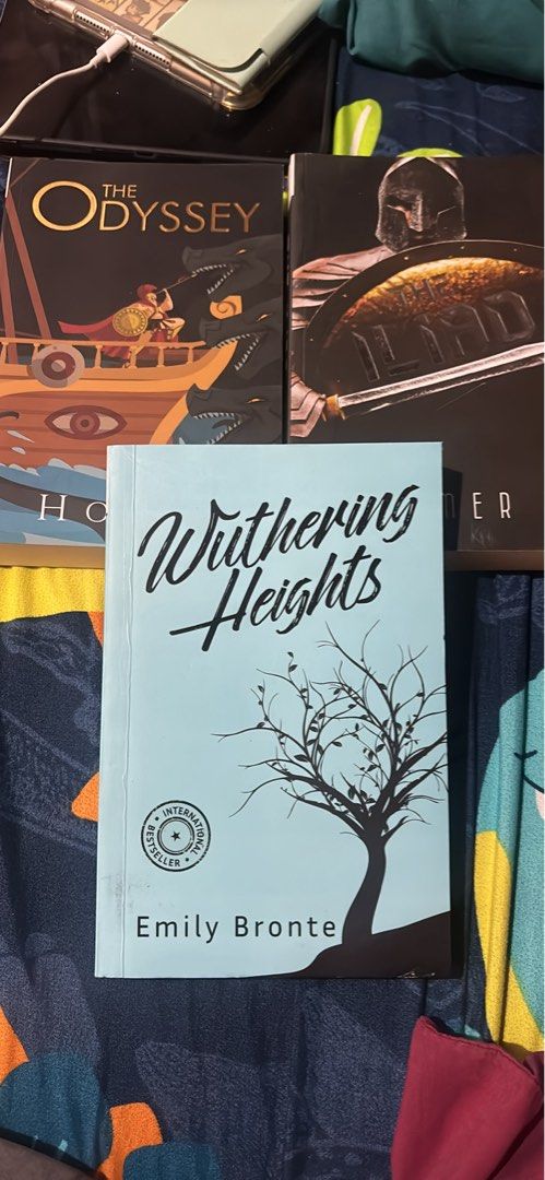 Wuthering Heights by Emily Bronte (Category: Storybooks) located in Manila. Submitted by nobudol (Listing ID 1457333977, Image 1). Description: - Classic novel: Wuthering Heights by Emily Bronte - Format: Paperback edition - Recognition: International Bestseller - Ideal for: Fans of classic literature Take all:300.