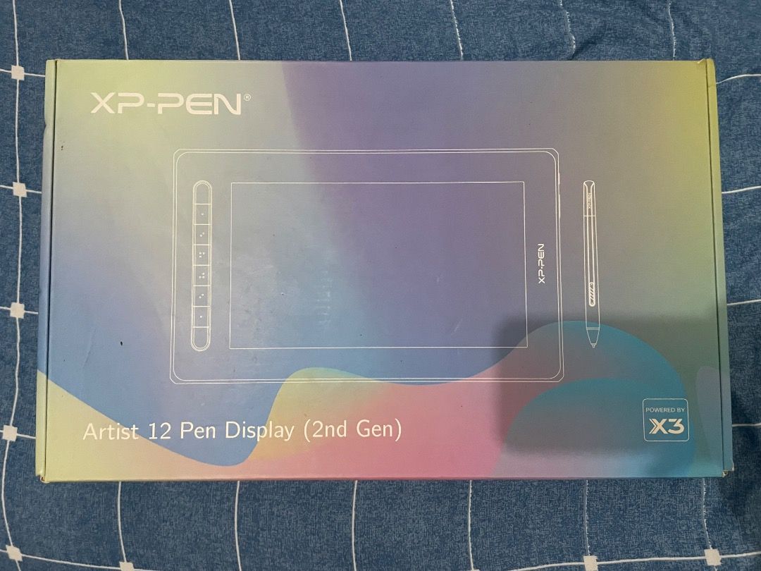 XP-PEN Artist 12 Gen 2 Drawing Tablet (Category: Other Accessories) located in Angono. Submitted by pricefield4ever (Listing ID 1457351088, Image 3). Description: Selling my personal XP-PEN 12 GEN 2 BLUE Price: 4300 FIRM! 11.9” FHD display battery-free pen 8192 pressure 60° pen tilt 8 programmable keys Loc: Angono, Rizal Can do shipping via Lalamove/Grab (Buyer must shoulder SF) Willing to send more details by direct messaging me ^^.