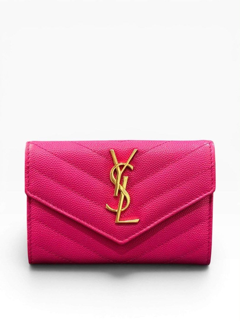 YSL Compact Wallet (Category: Luxury Bags & Wallets) located in Antipolo. Submitted by leauthenticite2022 (Listing ID 1457468169, Image 1). Description: .