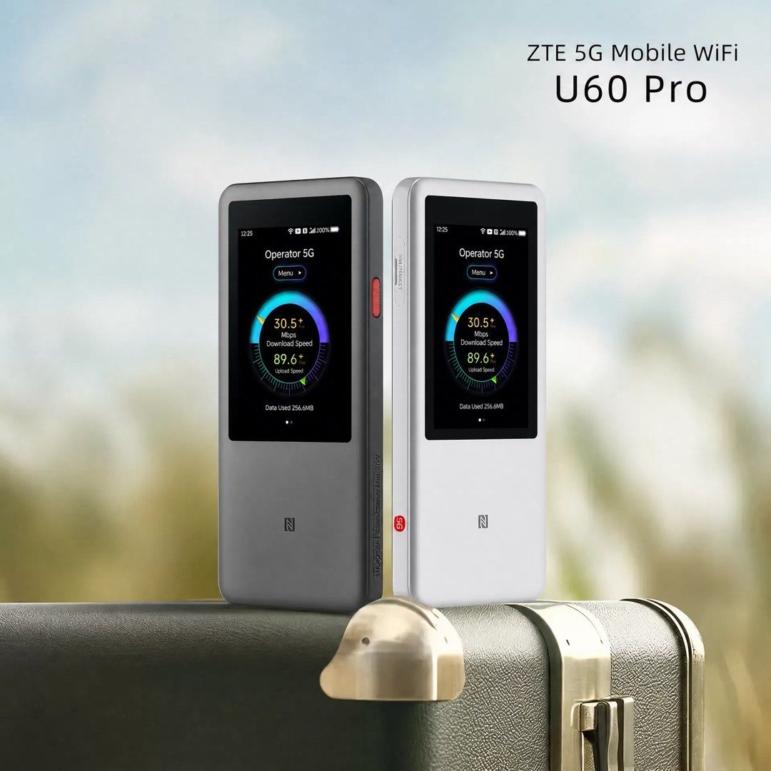 (2026)ZTE U60 Pro portable SIM (5G+) Card WiFi7 router, Computers ...