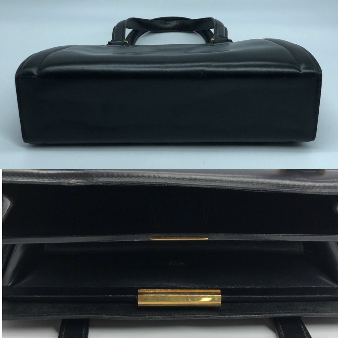 267008078 HERMES BAG PULLMAN NO DATECODE VINTAGE 1940'S (Category: Luxury Bags & Wallets) located in Taguig. Submitted by ecoring.ph (Listing ID 1457530642, Image 3). Description: ◆CONDITION: BC ◆DESCRIPTIONS: (Other defects/info:) OUTER: The body of the bag is scratched, scuffed, stained, dirty, wrinkled, has press marks, and shows signs of use. The bottom and bottom corners of the bag are also scratched, scuffed, stained, dirty, wrinkled, defor