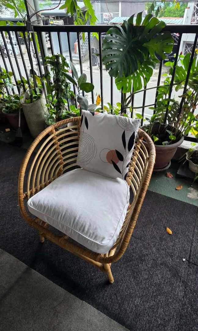 Accent Rattan sofa (Category: Sofas) located in Quezon City. Submitted by jmandchad143 (Listing ID 1457517692, Image 1). Description: For sale! Single size accent rattan sofa QUALITY JAPAN SURPLUS GUARANTEED ITEM IS IN GOOD CONDITION AND CLEAN.