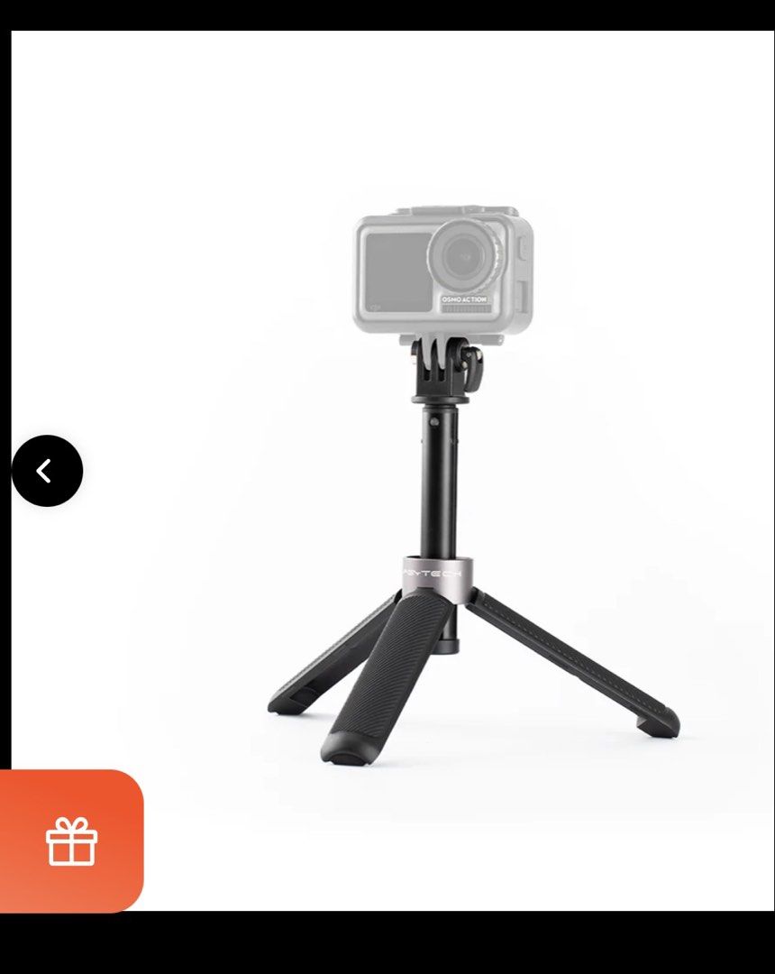 Action camera mini tripod PGYTECH （分類：相機）位於 Hong Kong。 由 natalie_tm 提交（商品編號 1457670894，圖片 2）。簡介： PGYTech min tripod。