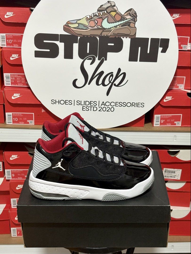 AIR JORDAN MAX AURA 2 GS 'BLACK CEMENT' (Category: Sneakers) located in Makati City. Submitted by ilovestopnshop20 (Listing ID 1457703979, Image 1). Description: I N S T O C K🚨 AIR JORDAN MAX AURA 2 GS 'BLACK CEMENT' Size Available: 6Y Older Kids/6 US Men/7.5 US Women ✅NOW: ₱2,995 ❌SRP: ₱4,195 ON HAND & READY TO SHIP! 📍LOCATION: BRGY KARUHATAN VALENZUELA CITY MOP • GCASH, BDO, BPI MOD • Lalamove, J&T Express, GOGO XPRESS, LBC COD or COP ALL ITE