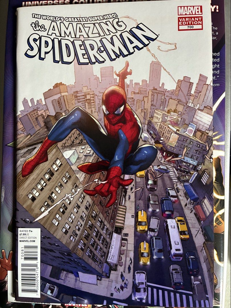 Amazing Spider-Man #700 Variant Edition (Category: Comics & Manga) located in General Mariano Alvarez. Submitted by spiderwebs3 (Listing ID 1454103290, Image 1). Description: - Amazing Spider-Man #700 - Coipel Variant Edition .