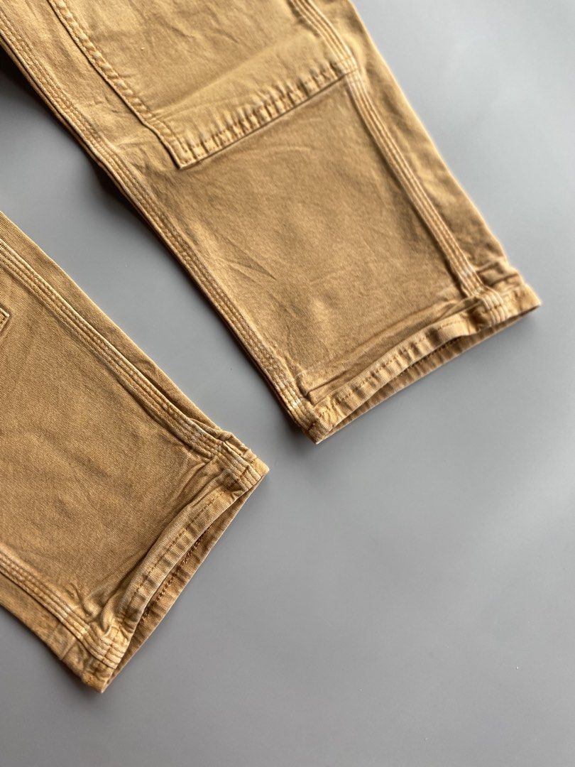 American Eagle Double Knee Carpenter Pants (Category: Jeans) located in San Jose del Monte. Submitted by edmarkvillanueva (Listing ID 1452582486, Image 3). Description: Waist 30 Length 37.5 Thigh 11 Leg opening 7 Flaws: sign of usage, stain.