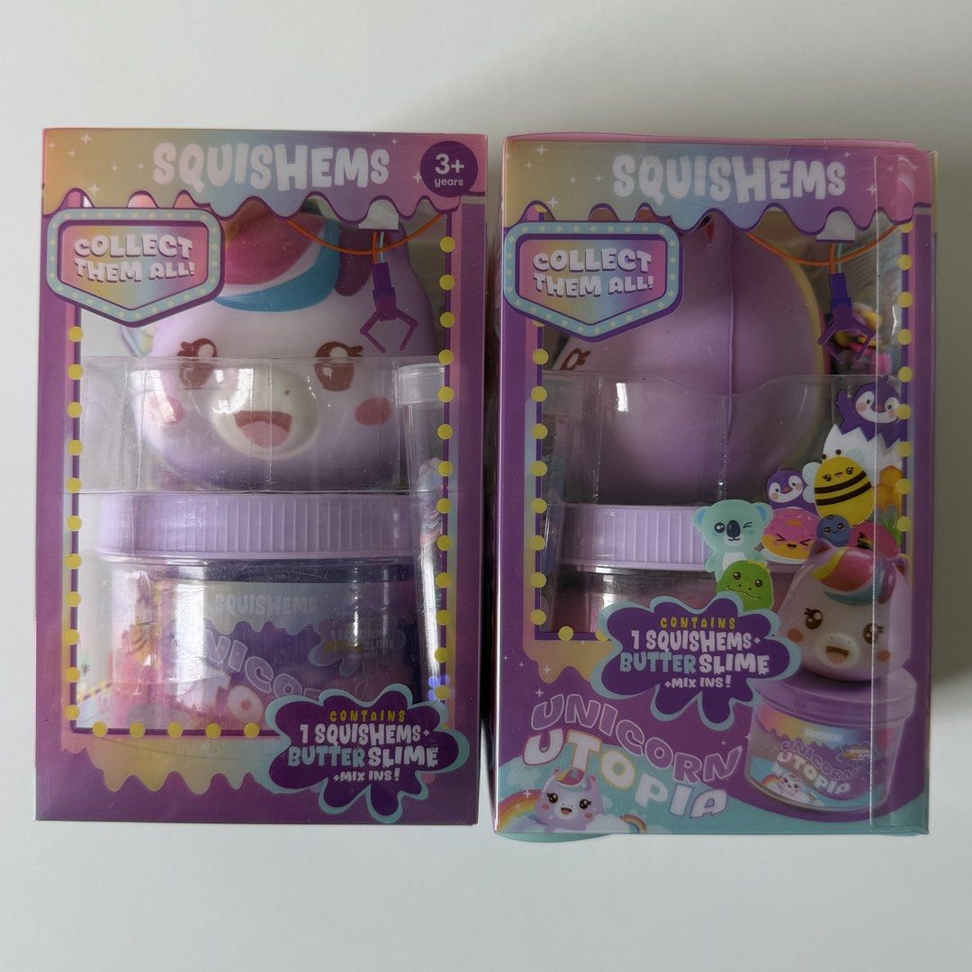 Anko Squishems Slime (Category: Designer & Blind Box Toys) located in Mandaluyong City. Submitted by momandbabystuffph (Listing ID 1457568803, Image 2). Description: Price per pc.