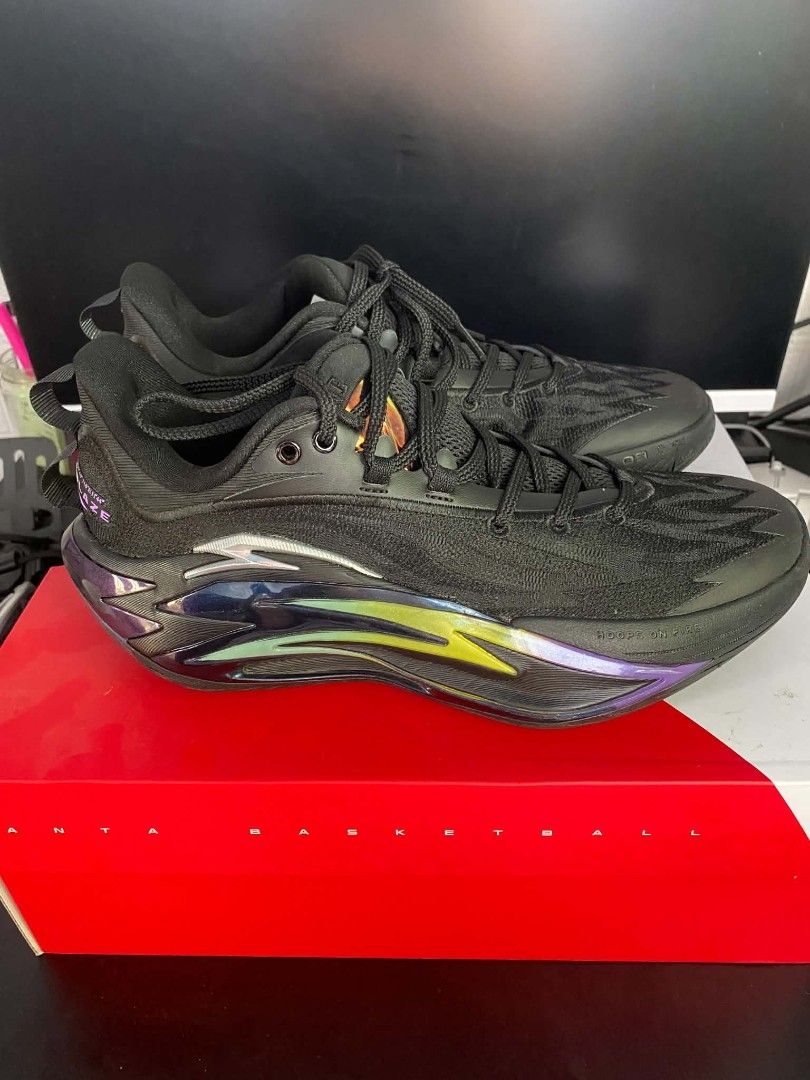 ANTA KAI 2 AUTHENTIC (Category: Sneakers) located in Manila. Submitted by chrisvictoriax (Listing ID 1457604297, Image 1). Description: Yow mga tol, Selling my personal shoe collection (1/?) ANTA KAI 2 - AUTHENTIC ✅ Kyrie Irving Signature Basketball Shoes ✅ Lightweight engineered mesh upper ✅ Responsive cushioning for comfort and impact protection ✅ Excellent grip and traction outsole ✅ Stable and supportive for quick cuts and lateral movements ✅
