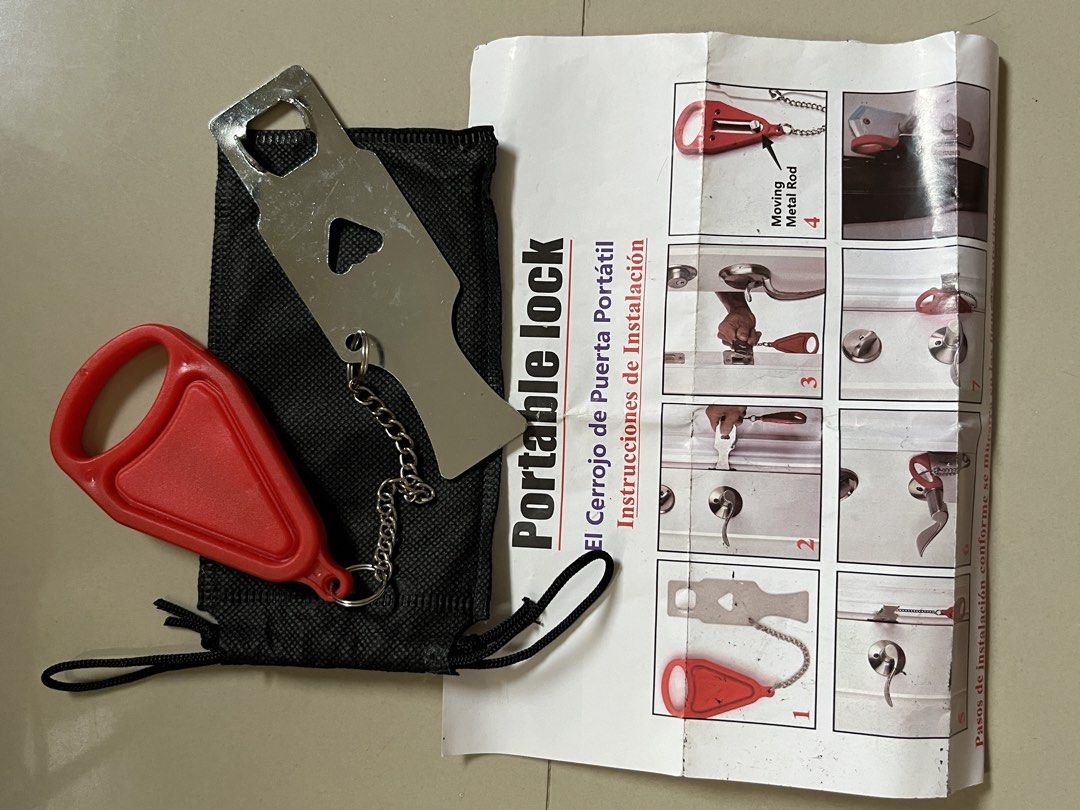 Anti-Theft Door Lock (Category: Locks, Doors & Gates) located in Caloocan City. Submitted by justprettythings07 (Listing ID 1457592208, Image 2). Description: .