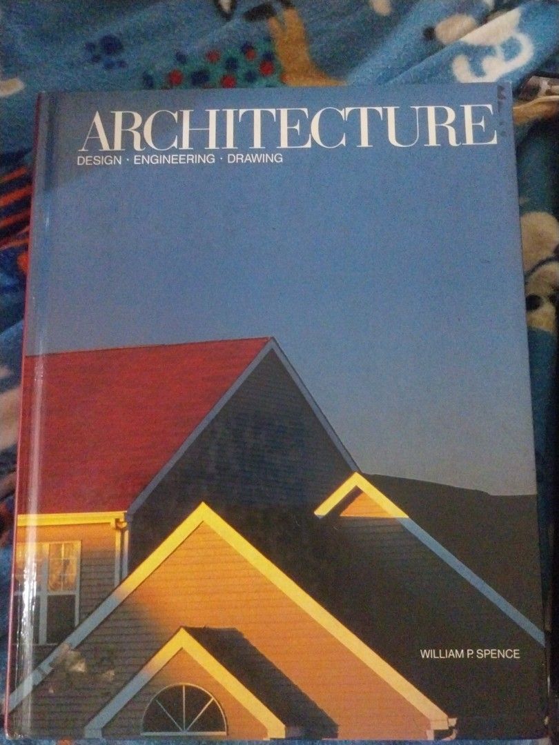 Architecture Design•Engineering▪︎Drawing (Category: Textbooks) located in Paranaque City. Submitted by riccsmars (Listing ID 1457589013, Image 1). Description: architecture author : William Spence.