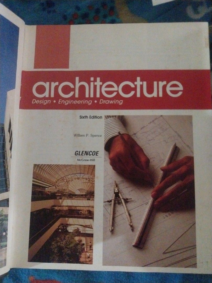 Architecture Design•Engineering▪︎Drawing (Category: Textbooks) located in Paranaque City. Submitted by riccsmars (Listing ID 1457589013, Image 2). Description: architecture author : William Spence.