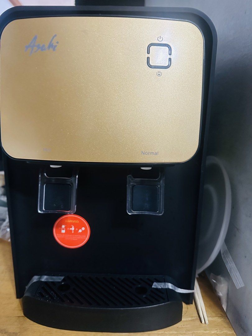 Asahi water (Category: Water Purifiers & Dispensers) located in Cainta. Submitted by khymee18 (Listing ID 1457659441, Image 3). Description: Used once for testing,, with box .