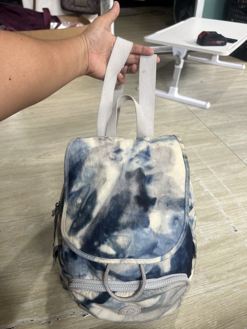 Authentic Kipling Backpack (Category: Backpacks) located in San Antonio. Submitted by kimbags (Listing ID 1457540750, Image 1). Description: Batik colors Minimal dirt only Washable naman sya since nylon Semi large.