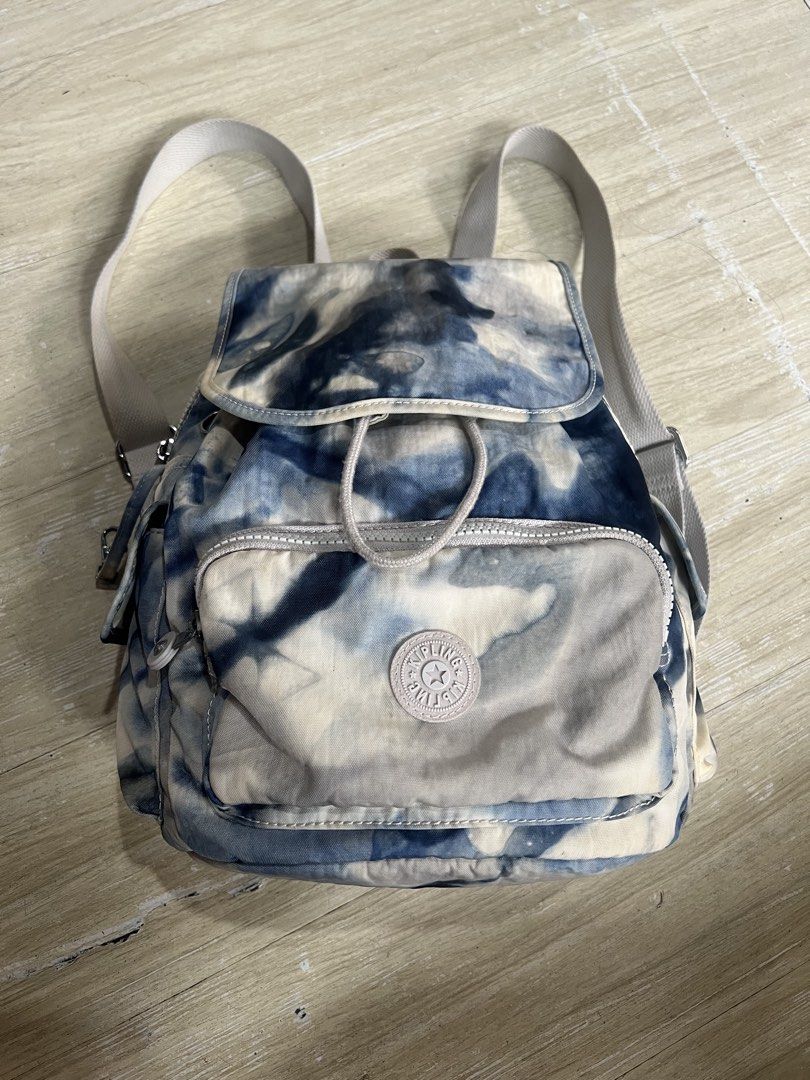 Authentic Kipling Backpack (Category: Backpacks) located in San Antonio. Submitted by kimbags (Listing ID 1457540750, Image 2). Description: Batik colors Minimal dirt only Washable naman sya since nylon Semi large.