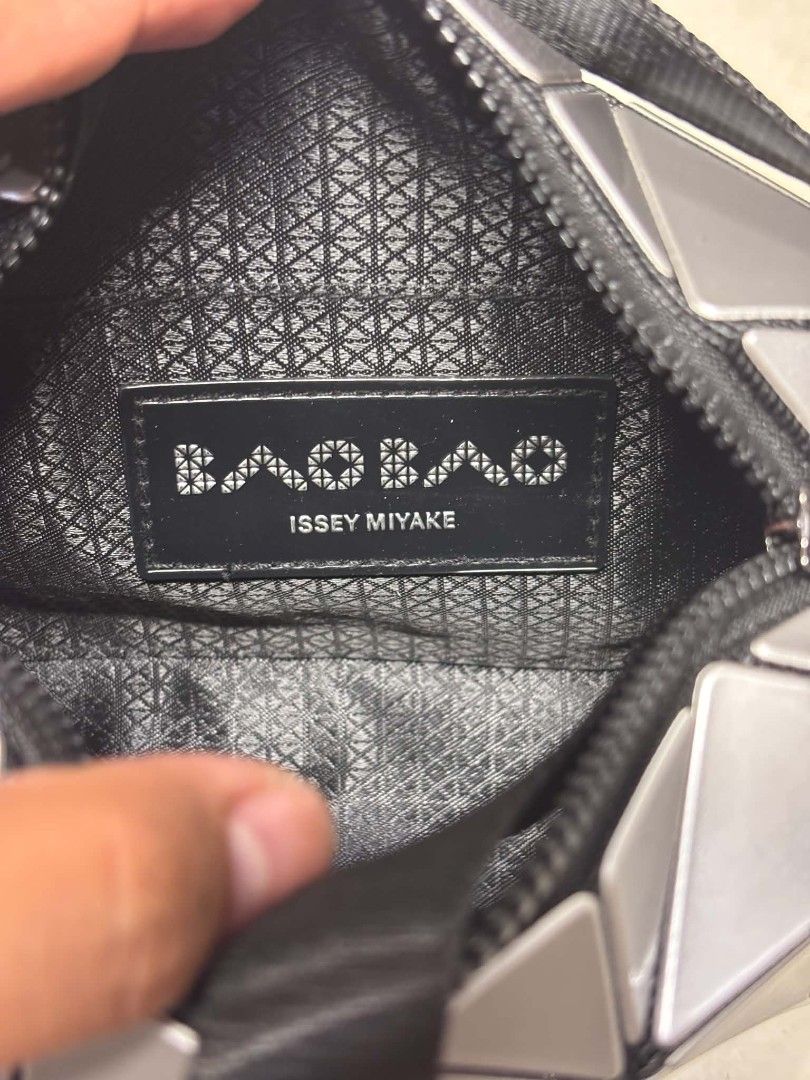 BA0BA0 ISSEY MIYAKE (Category: Luxury Bags & Wallets) located in Navotas City. Submitted by DalVintage (Listing ID 1457533171, Image 3). Description: baobao issey miyake cuboid bag with extra sling small bag.