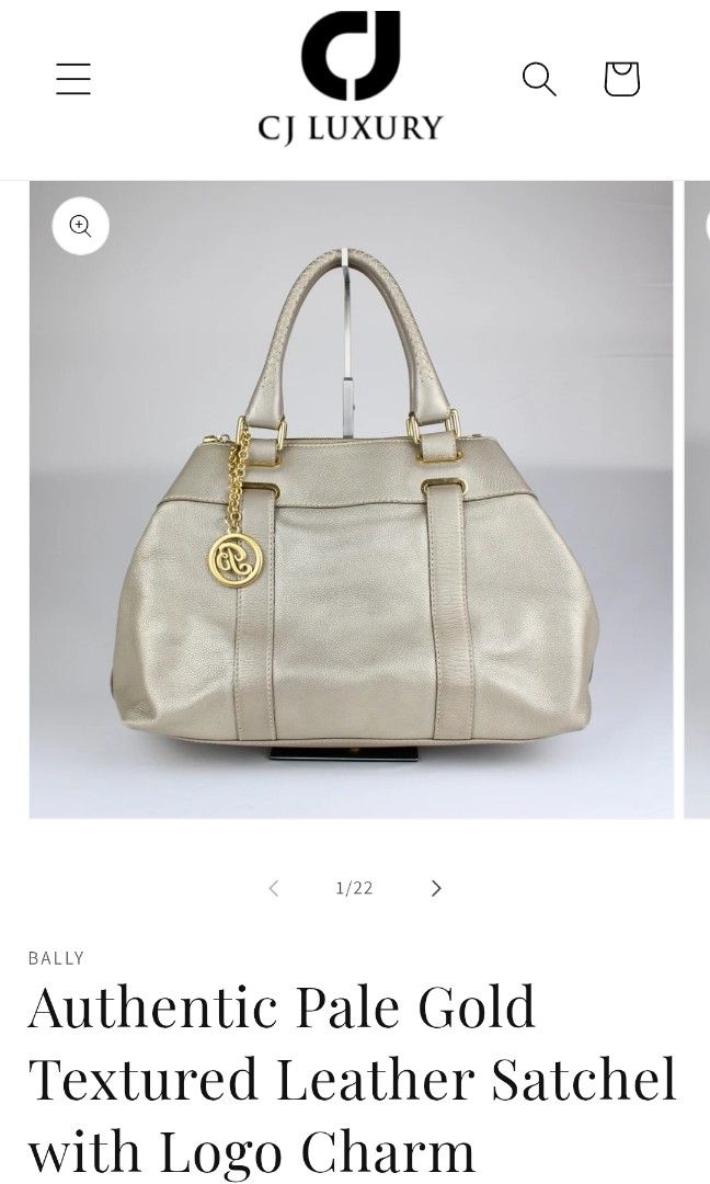 Bally Leather satchel with logo charm (Category: Luxury Bags & Wallets) located in Tanauan. Submitted by ninolibamali (Listing ID 1457670297, Image 1). Description: Authentic Bally no flaws can pass as bnew, comes with original dust bag purchased in Oxford 🇬🇧.