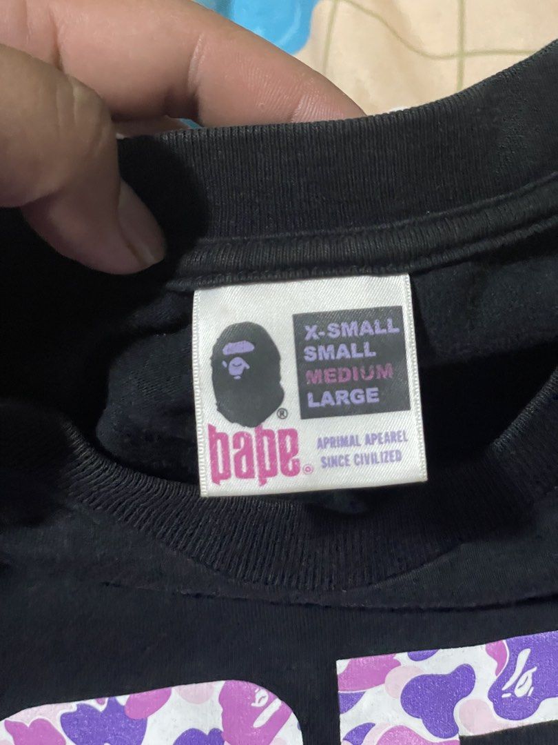 Bape Trial Camo Anska Tee (Category: Tshirts & Polo Shirts ) located in Sebaste. Submitted by phak.thrifts (Listing ID 1457648499, Image 3). Description: -Authentic 100% -Excellent Condition -unnoticeable pinholes (issue) -9.5 color rate .
