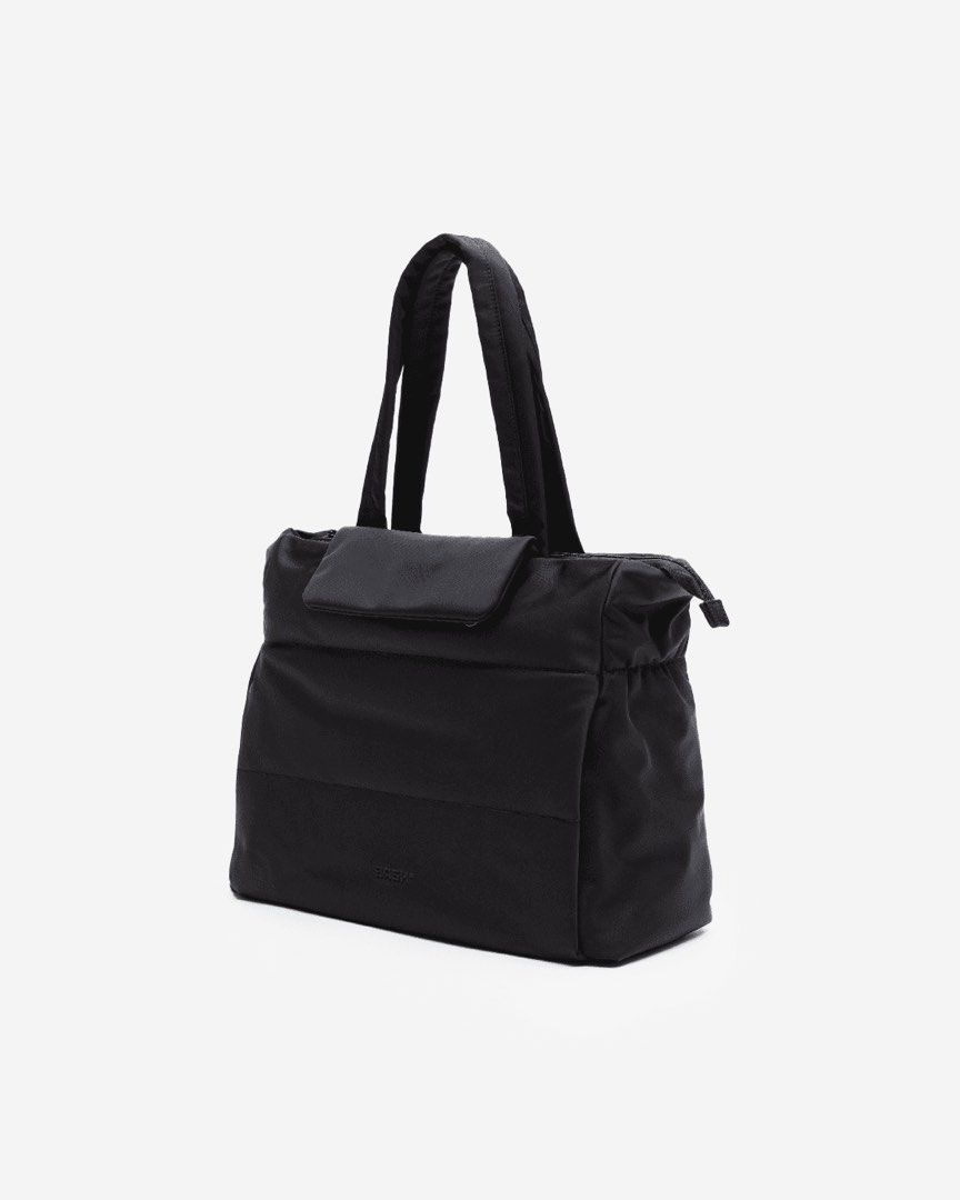 Bash Manila Tote Bag - Used (Black) (Category: Tote Bags) located in Taguig. Submitted by rheenapreloved (Listing ID 1457531183, Image 2). Description: ORIGINAL PRICE: PHP 2295 RESALE PRICE: PHP 1600 RFS: I have big arms (I am Plus size) and this tote do not have a longer strap 😭 so it is not comfortable for me to use. CONDITION: Slightly Used (Just 1 week) NOTE: - Delivery via Lalamove/Grab/J&T - Includes dust bag PAYMENT: GCash / Maya before s