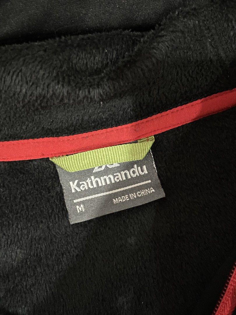 Black Kathmandu Full-Zip Hooded Jacket (Category: Coats, Jackets and Outerwear) located in Baguio. Submitted by everafterbgo (Listing ID 1457695931, Image 2). Description: - Black Kathmandu hooded jacket - Full zip closure with red accents - Two front pockets - Ribbed cuffs and hem - Ideal for outdoor activities or casual wear - Comfortable and practical.