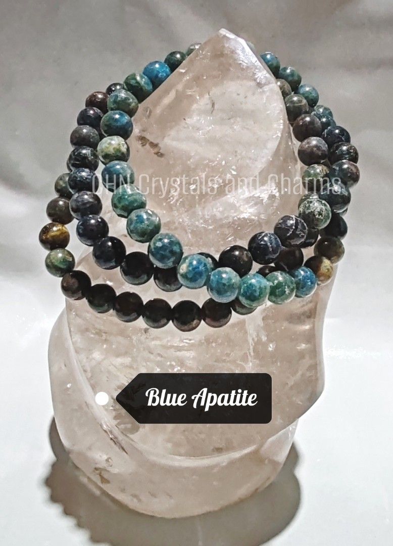 Blue Apatite Beaded Bracelet (Category: Bracelets) located in Tacloban City. Submitted by chncrystalsandcharms (Listing ID 1457688039, Image 1). Description: Blue Apatite 6mm - 8mm - all natural - actual pic For Sure Buyers Only Thank you and God bless 😊 Meetup: Preferably at V&G Church or City Hospital 7Eleven Just message me location, sabot nalang. Shipping: Through LBC Cash on Pickup (COP) I would appreciate if you can like and follow these p