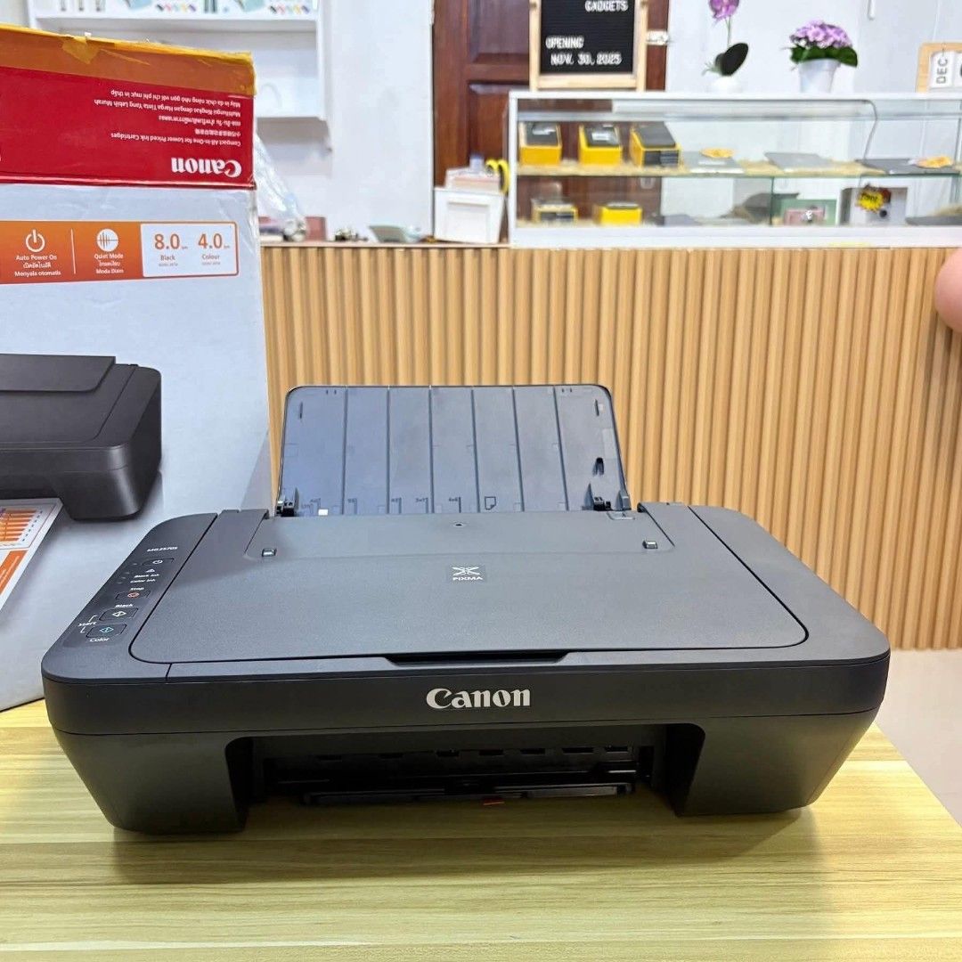Canon MG2570S All-in-One Printer (Category: Printers, Scanners & Copiers) located in Malabon City. Submitted by naughty_09 (Listing ID 1457581053, Image 1). Description: 🏳️‍🌈CANON PIXMA MG2570S🏳️‍🌈 🔸3IN1 PRINTER🔸 ✅PRINT ✅COPY ✅SCAN ✅ORIGINAL BRANDNEW ✅READY TO USE ✅With Cartridge ink included ✅Power cable ✅USB cable ✅CD installation ✅Manual 🛒💰₱4,999ONLY.