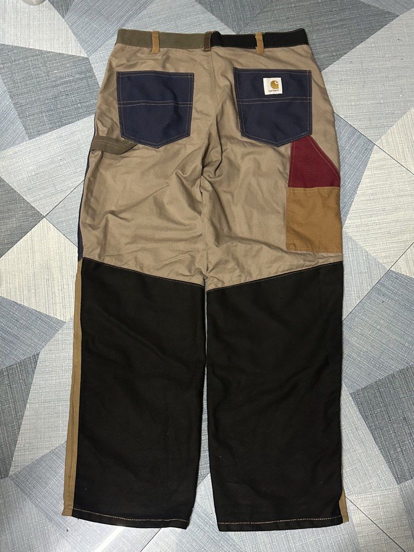 Carhartt Reworked Canvas Jeans (Category: Jeans) located in Cabanatuan. Submitted by thecatplug (Listing ID 1457678240, Image 2). Description: Carhartt Reworked Pants W 43cm L 103cm Leg open 24.5cm Mod: Gcash.