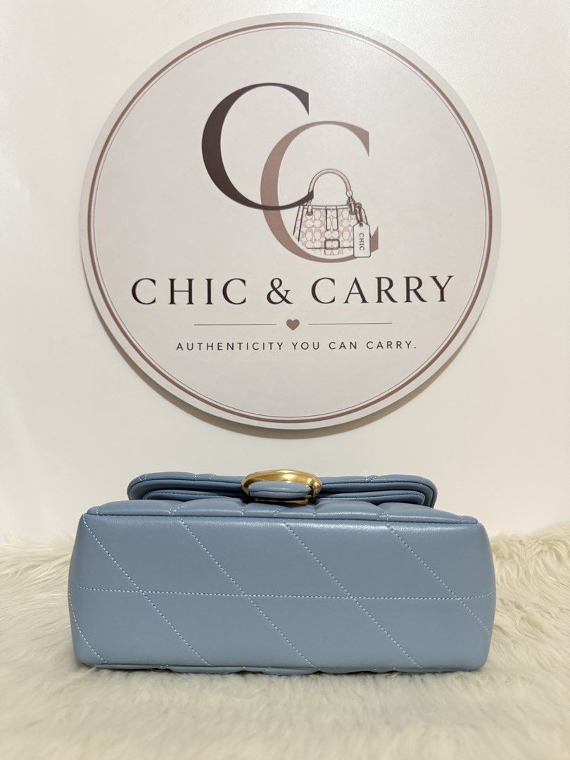 Coach Quilted Tabby 20 - Bluebell (Category: Luxury Bags & Wallets) located in Quezon City. Submitted by chicandcarry.ph (Listing ID 1457646299, Image 3). Description: ✨ Brandnew 💯 Original Coach Bag 🤎Inclusion: Dustbag & CC 📩PM for more details 📦Shipping via J&T / LBC / Flash Express 🚚Shipping fee shouldered by buyer 💳Payment first via GoTyme / Bank Transfer ✅Can send additional photos and proof of authenticity upon request.
