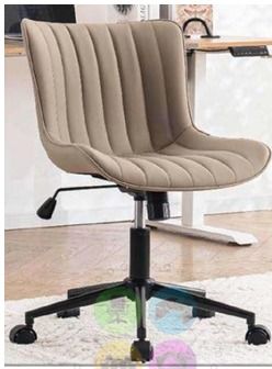 COMFORTABLE LEATHERETTE CHAIR IN GREY AND LIGHT BROWN (Category: Chairs) located in Quezon City. Submitted by ltsdeco_valeriejane-31 (Listing ID 1457541686, Image 2). Description: Want this? Contact me!!! Everything's exclusively made for you. 📌 PLEASE NOTE: 💰 Prices shown are for reference only. Final pricing may vary depending on size, material, quantity, design, specifications, and customization requirements. 👩‍💼 LOOK FOR: MS. VALERIE 💼 A
