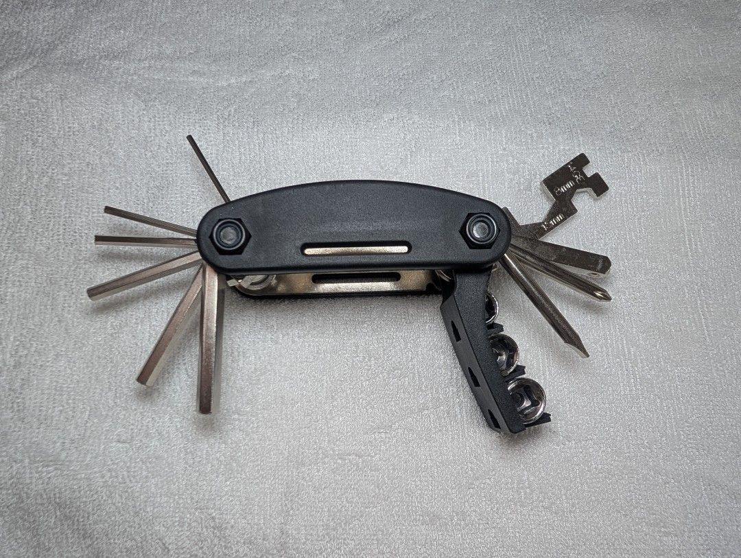 Compact Pocket Multitool (Category: Home Improvement Tools & Accessories) located in Marikina City. Submitted by mrtncdrc (Listing ID 1457570182, Image 1). Description: This is a multitool that includes screwdrivers, wrenches, hex keys, etc. Fits perfectly in your pocket so it is perfect for everyday carry or for those looking for easy to carry tool sets like cyclists. We have multiple stocks available and all units are brand new..