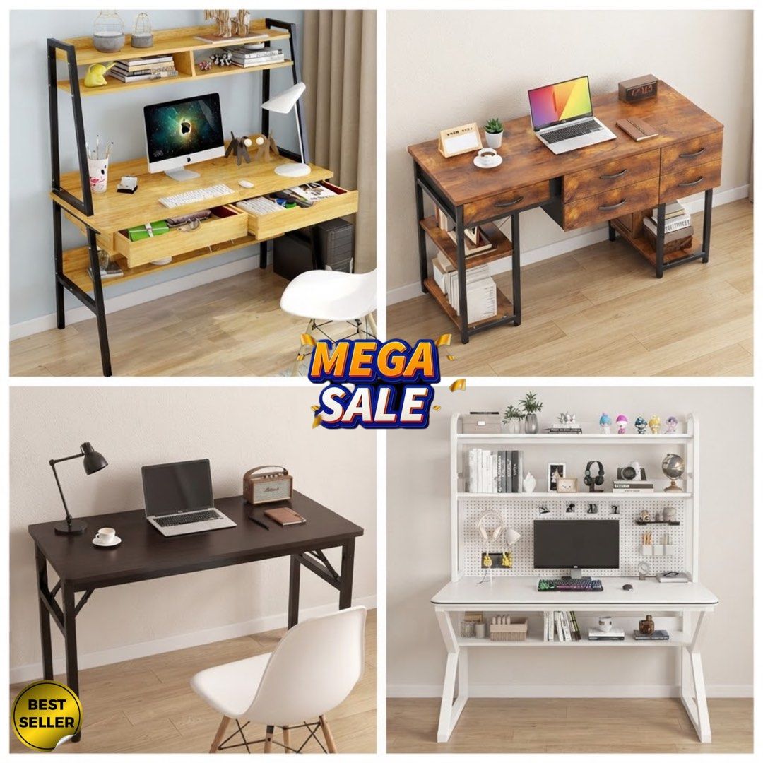 Computer Table | Study Table | Modern Home Table | Students Table | Basic Computer Table | 10044 (Category: Tables & Sets) located in Singapore. Submitted by _purple.com (Listing ID 1457652968, Image 1). Description: 🏆Authentic Professional Seller Approved By Carousell🏆 🔥Hot Selling Computer Table SG Ready Stocks🔥 🚚 Free Delivery Within 1 to 2 Working days Price Starting From $74 💬 Feel Free To Chat Us For More Details and Models .