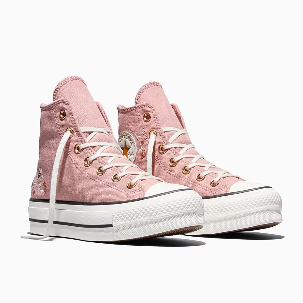 Converse Chuck Taylor All Star Lift Platform Sequin Flowers (Category: Sneakers) located in Caloocan City. Submitted by jthriftshop00 (Listing ID 1457516292, Image 3). Description: Converse Chuck Taylor (Brand New) Size: US 8.5 | EUR 38.5 Condition: 10/10 Brand New with box Color Rate: 10/10 Brand New with box MOD: GCash Only, GoTyme, Maribank, BDO, PayMaya Payment First Courier: J&T Express and Lalamove Only.