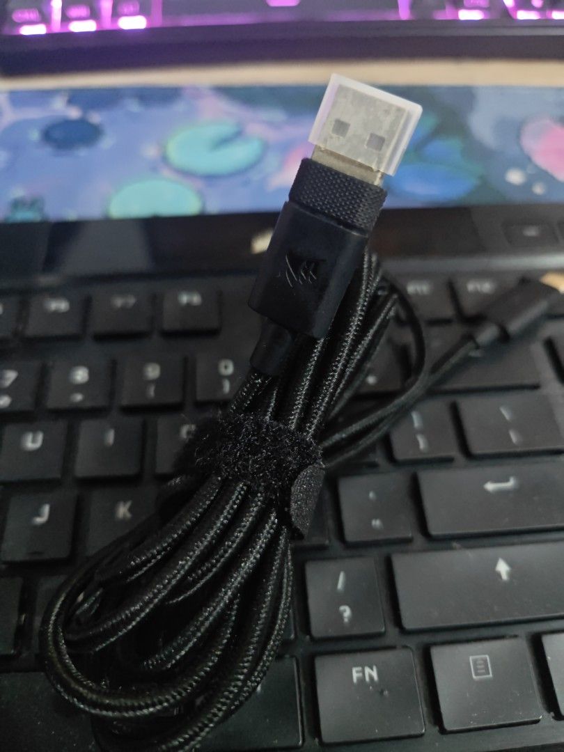 Corsair K100 Air (Category: Computer Keyboard) located in Manila. Submitted by fuschiacow (Listing ID 1457559914, Image 2). Description: No dongle, no box. with wired, 8.5, good condition. rfs spare keyboard.
