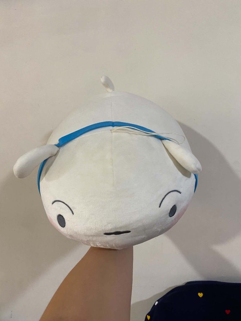 Cute White Plush Toy with Blue Accents (Category: Plushies & Soft Toys) located in Quezon City. Submitted by marcplusclein (Listing ID 1457575710, Image 3). Description: - Super soft and squishy plush toy - Adorable white design with pink cheeks and black eyes - Comes with a blue strap - Ideal for cuddling or as a cute decoration - Perfect for fans of cute characters.