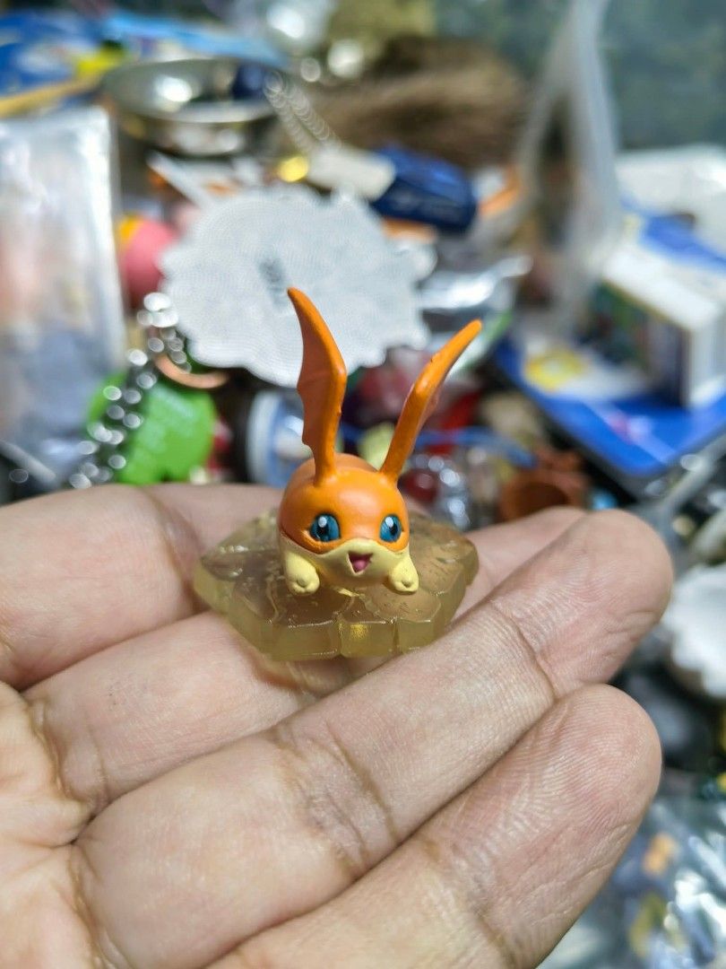 Digimon - Patamon Figure (Category: Figurines & Statues) located in Cebu City. Submitted by dudes_villanueva (Listing ID 1457625962, Image 2). Description: Digimon - Patamon Figure from Bandai's Digimon Adventure series, mounted on a translucent rocky base..
