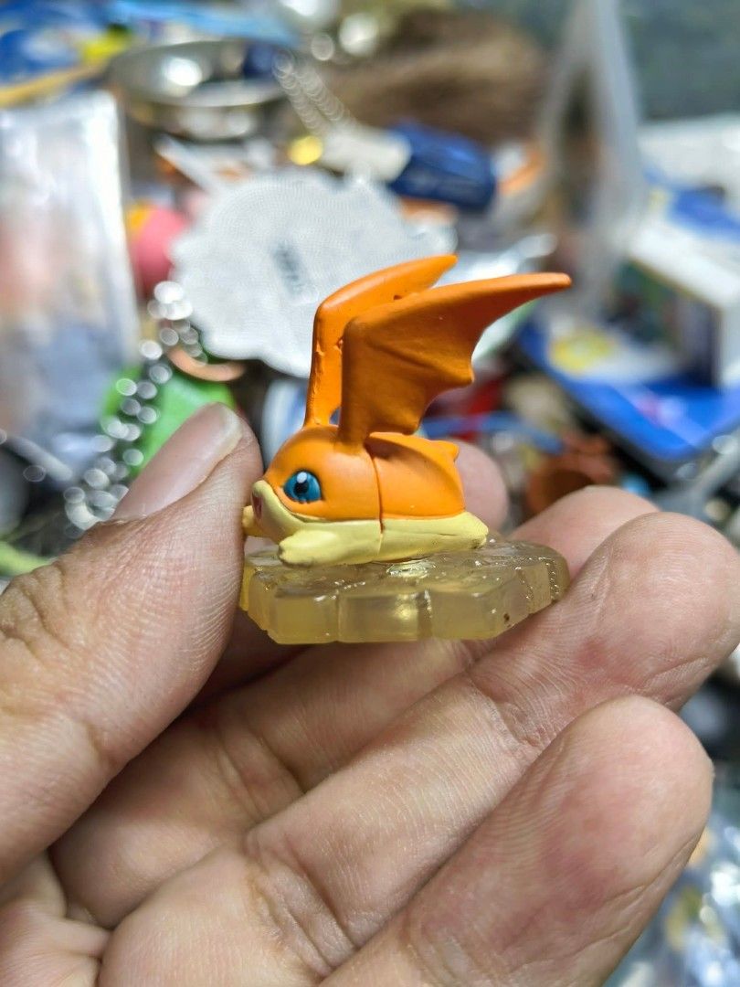Digimon - Patamon Figure (Category: Figurines & Statues) located in Cebu City. Submitted by dudes_villanueva (Listing ID 1457625962, Image 3). Description: Digimon - Patamon Figure from Bandai's Digimon Adventure series, mounted on a translucent rocky base..