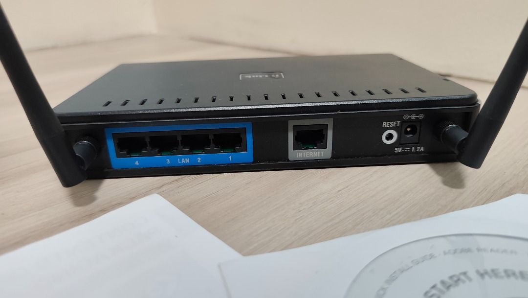 D-Link Wireless Router DIR-615 with Power Adapter, CD, & Manual [Pre-owned] (Category: Networking) located in Mandaluyong City. Submitted by bazaar_excelsior (Listing ID 1457607724, Image 3). Description: This is an authentic D-Link DIR-615 Wireless Router in good working condition. - D-Link DIR-615 Wireless Router - Tested and working - Includes power adapter and installation CD (Has scratches. But CD is not actually needed to set up the device.