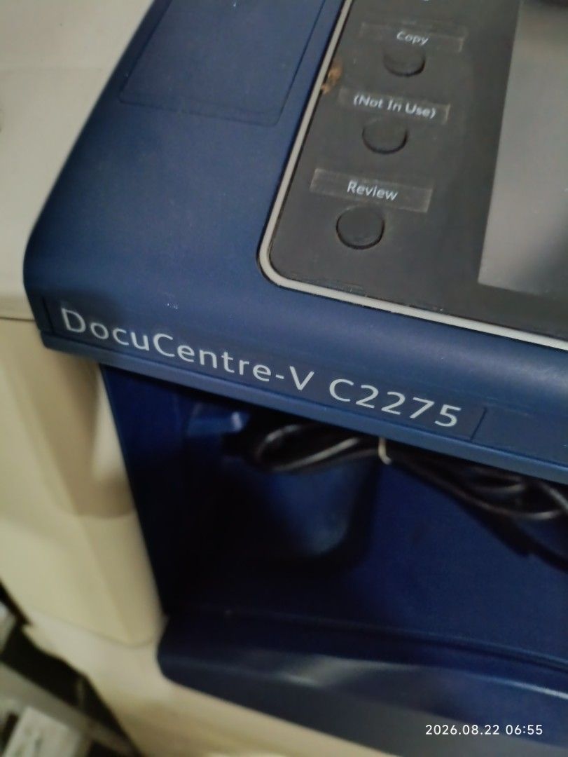 DocuCentre printer (Category: Printers, Scanners & Copiers) located in Singapore. Submitted by tofu_shop (Listing ID 1457590416, Image 1). Description: used but working when last tested. now no more ink. pm best offer. clearing it cheap.