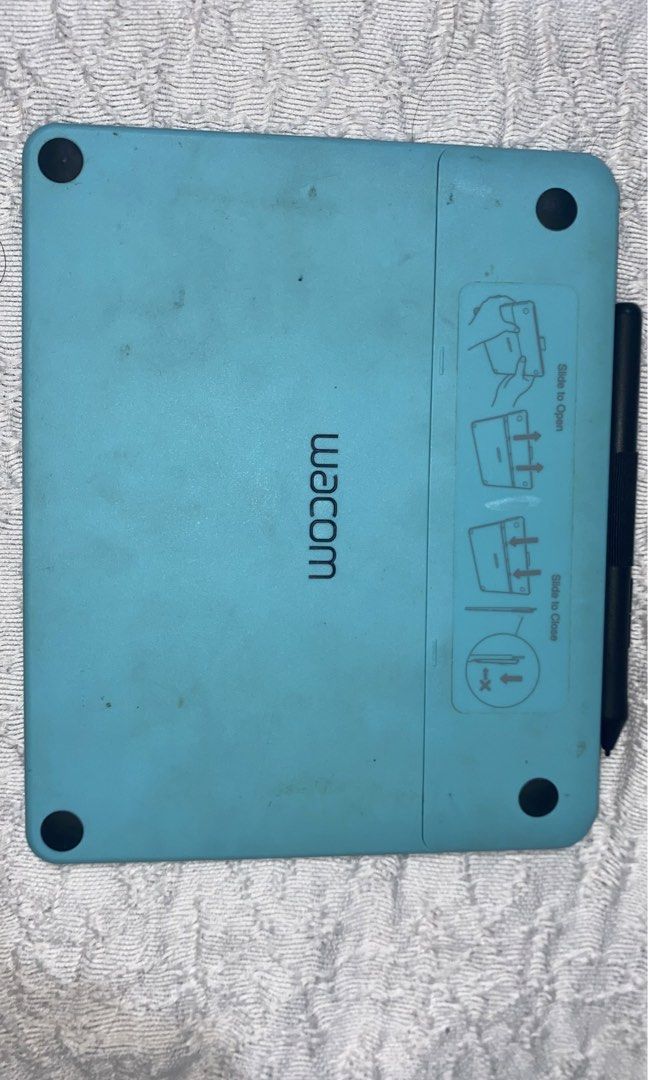 Drawing Tablet (Wacom Intuos Art) (Category: Other Accessories) located in Manila. Submitted by preloviebee (Listing ID 1457664208, Image 2). Description: No Box (I lost the box because I moved out) Drawing Tablet Wacom Intuos Art - with Express Shortcut keys - 3pcs Slightly used nibs at the back for refills - Touch Sensitive - Working Pen - Working Cable - Working Tablet - Slight Color Fade and Scratch at the back because it is used.